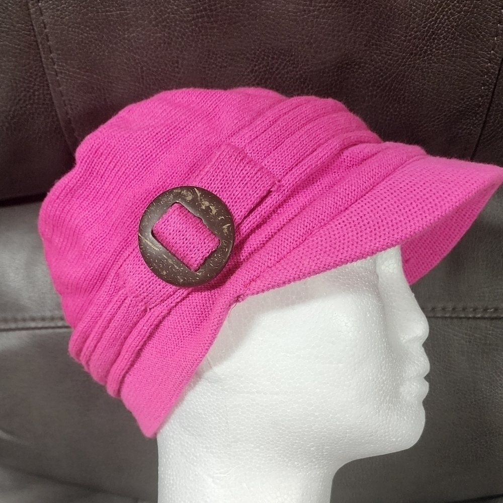 💥4 For $20💥Pink Knitted Winter Hat - Picture 3 of 3